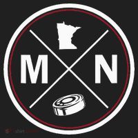 Classic Minnesota Hockey MN Outline Hat thumb 2