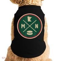 Classic Minnesota Hockey MN Outline Doggie Tank thumb 0