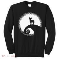 Chihuahua Moon Halloween Costume for Dog Lovers Sweatshirt thumb 0