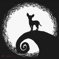 Chihuahua Moon Halloween Costume for Dog Lovers Sweatshirt thumb 3