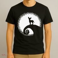 Chihuahua Moon Halloween Costume for Dog Lovers T-Shirt thumb 3