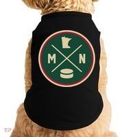 Classic Minnesota Hockey MN Outline Doggie Tank thumb 0