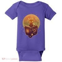 Cute Mystical Halloween Book Of Spells Cat Baby Bodysuit thumb 0