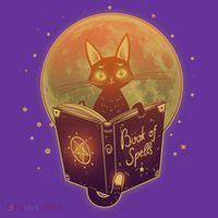 Cute Mystical Halloween Book Of Spells Cat Baby Bodysuit thumb 2