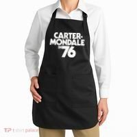 Carter Mondale In 76 Campaign Poster Jimmy Carter 1976 Apron thumb 2