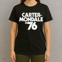 Carter Mondale In 76 Campaign Poster Jimmy Carter 1976 T-Shirt thumb 4