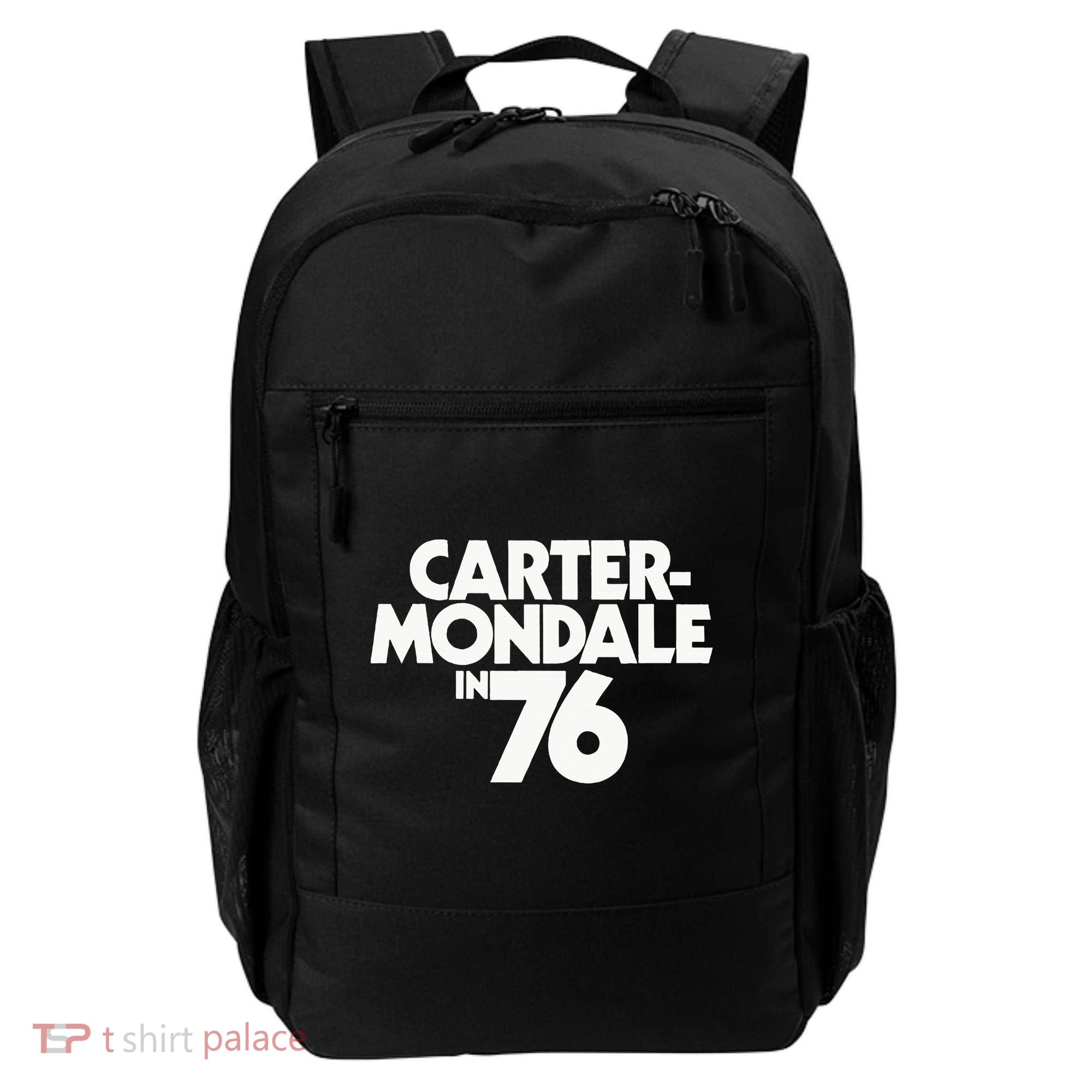 Carter Mondale In 76 Campaign Poster Jimmy Carter 1976 Backpack