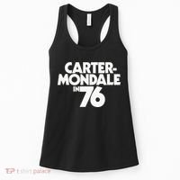 Carter Mondale In 76 Campaign Poster Jimmy Carter 1976 Women's Tank Top thumb 0