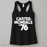 Carter Mondale In 76 Campaign Poster Jimmy Carter 1976 Women's Tank Top thumb 3