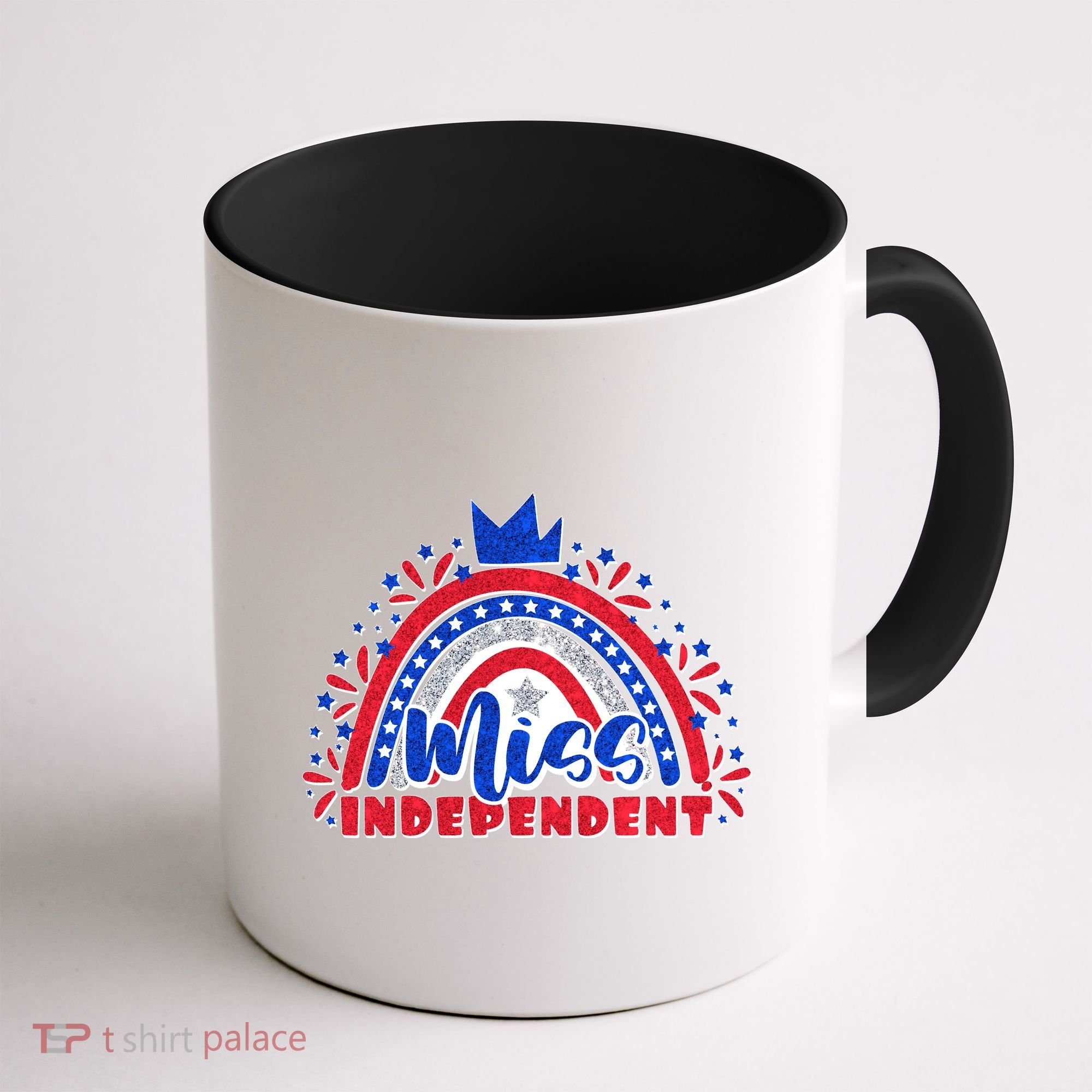 Cute Miss Independent 4th Of July Coffee Mug