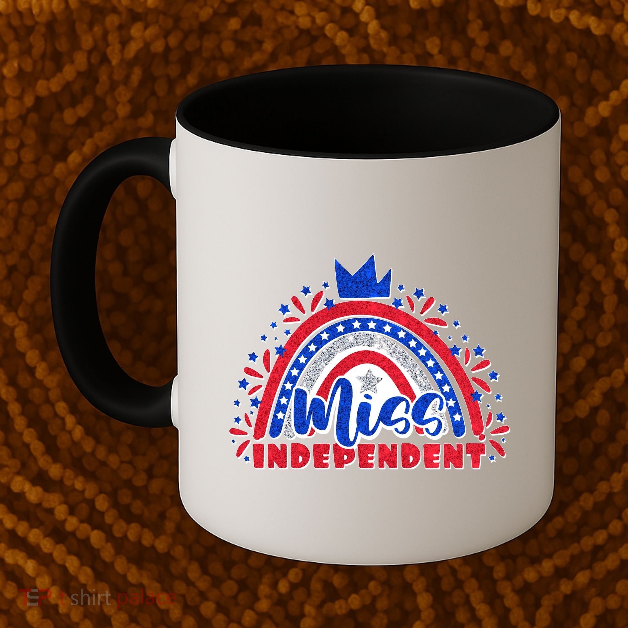 Cute Miss Independent 4th Of July Coffee Mug