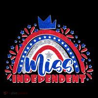 Cute Miss Independent 4th Of July Coffee Mug thumb 5
