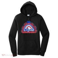 Cute Miss Independent 4th Of July Women's Hoodie thumb 0