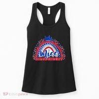 Cute Miss Independent 4th Of July Women's Tank Top thumb 0