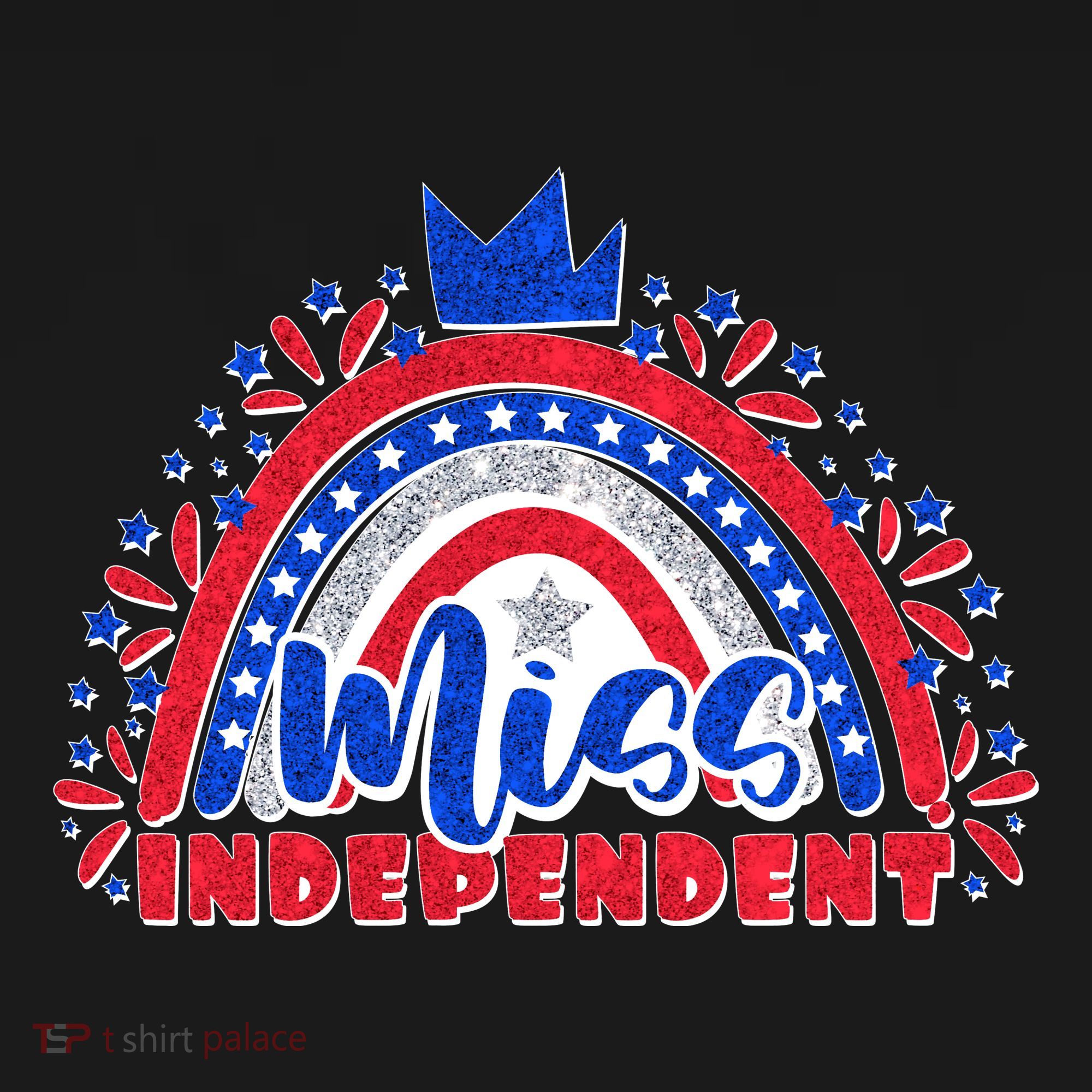 Cute Miss Independent 4th Of July Women's Tank Top
