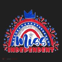 Cute Miss Independent 4th Of July Hat thumb 2