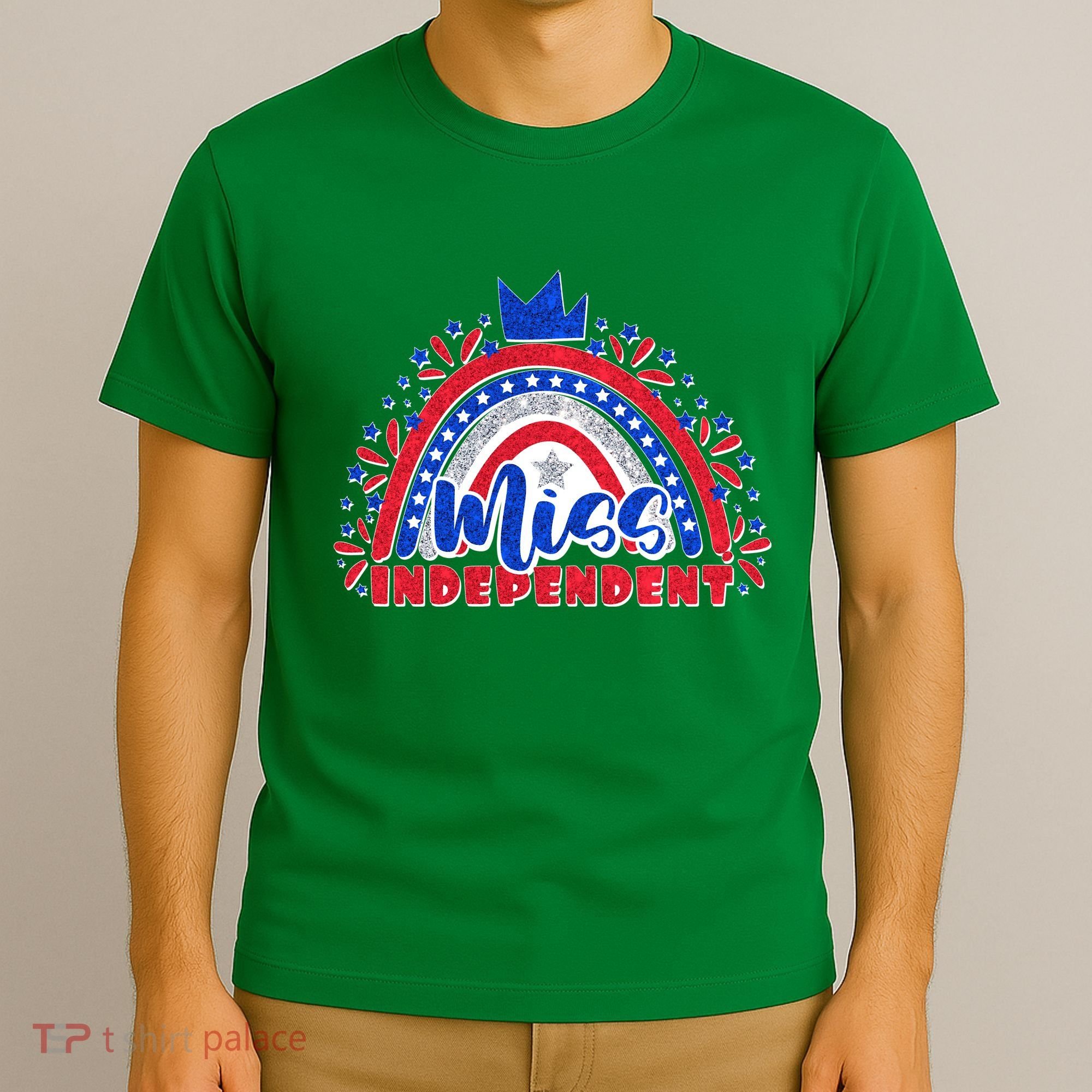 Cute Miss Independent 4th Of July T-Shirt