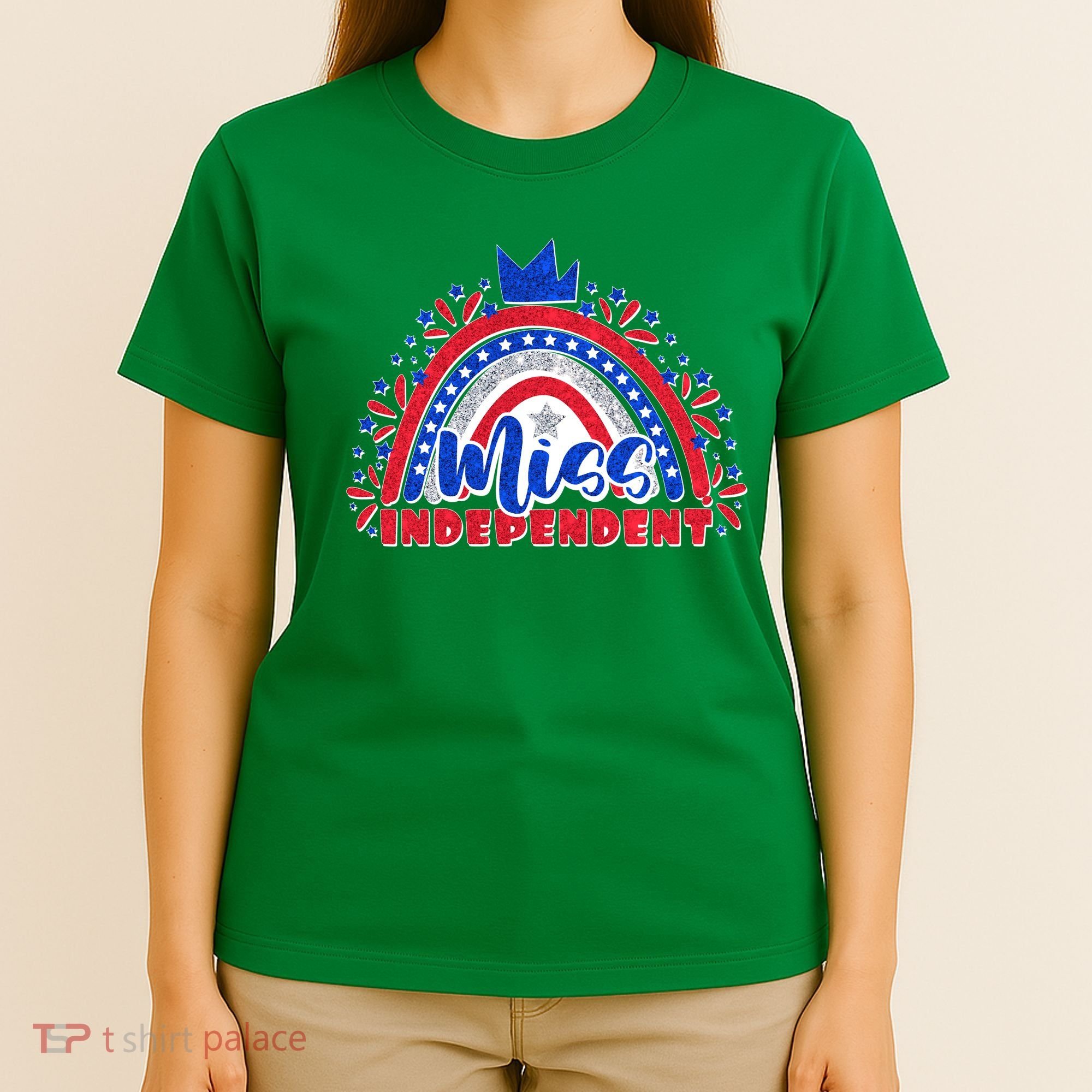 Cute Miss Independent 4th Of July T-Shirt