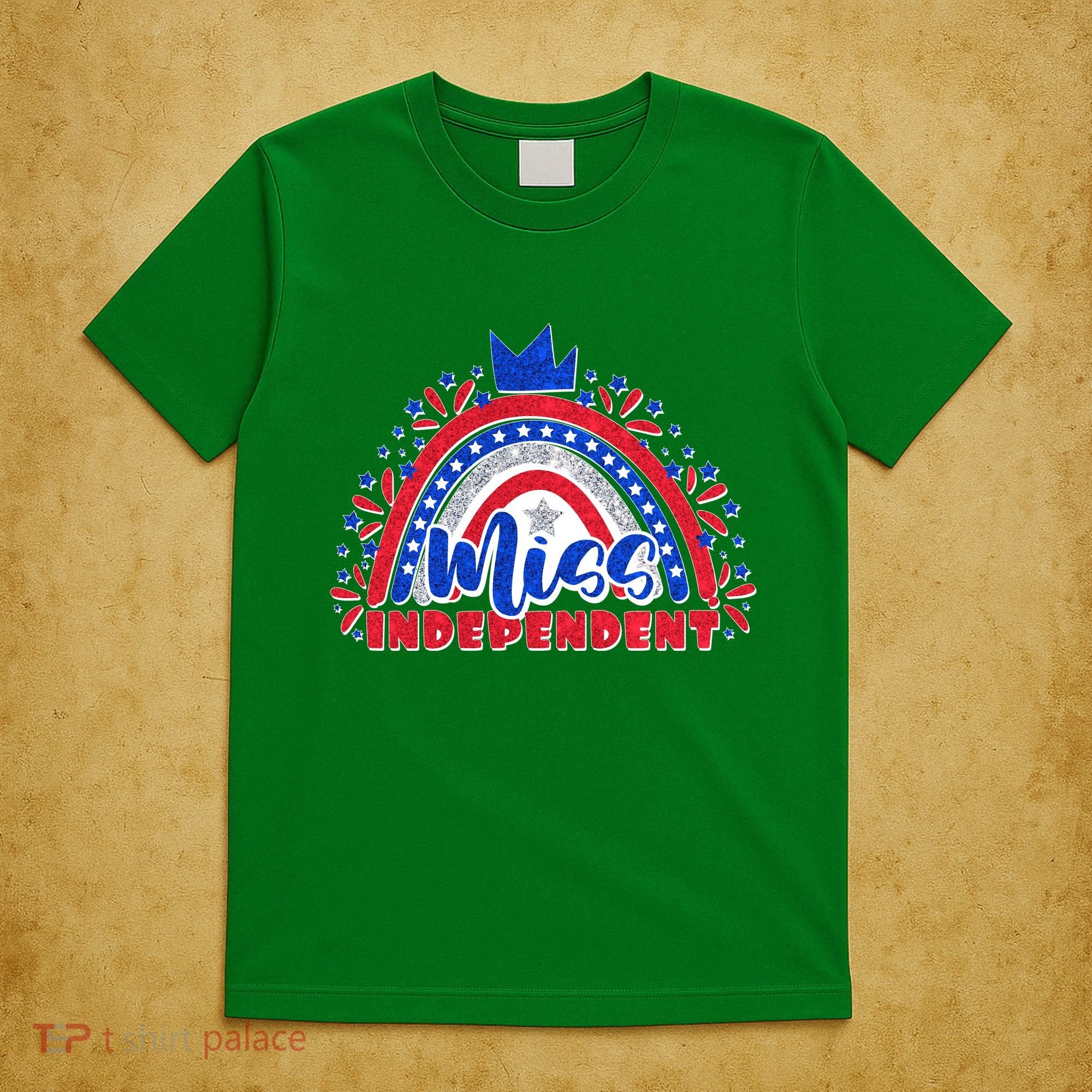 Cute Miss Independent 4th Of July T-Shirt