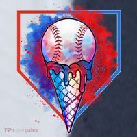 Cute Melting Ice Cream Baseball Ball Home Plate Sport-Tek Competitor United Soccer Jersey thumb 4