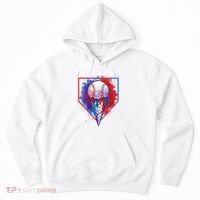 Cute Melting Ice Cream Baseball Ball Home Plate Hoodie thumb 0