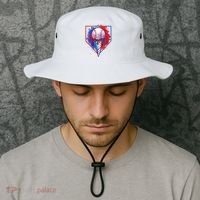Cute Melting Ice Cream Baseball Ball Home Plate Bucket Hat thumb 2