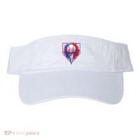 Cute Melting Ice Cream Baseball Ball Home Plate Visor thumb 0