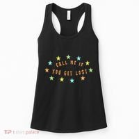 Call Me If You Get Lost Star Women's Tank Top thumb 0