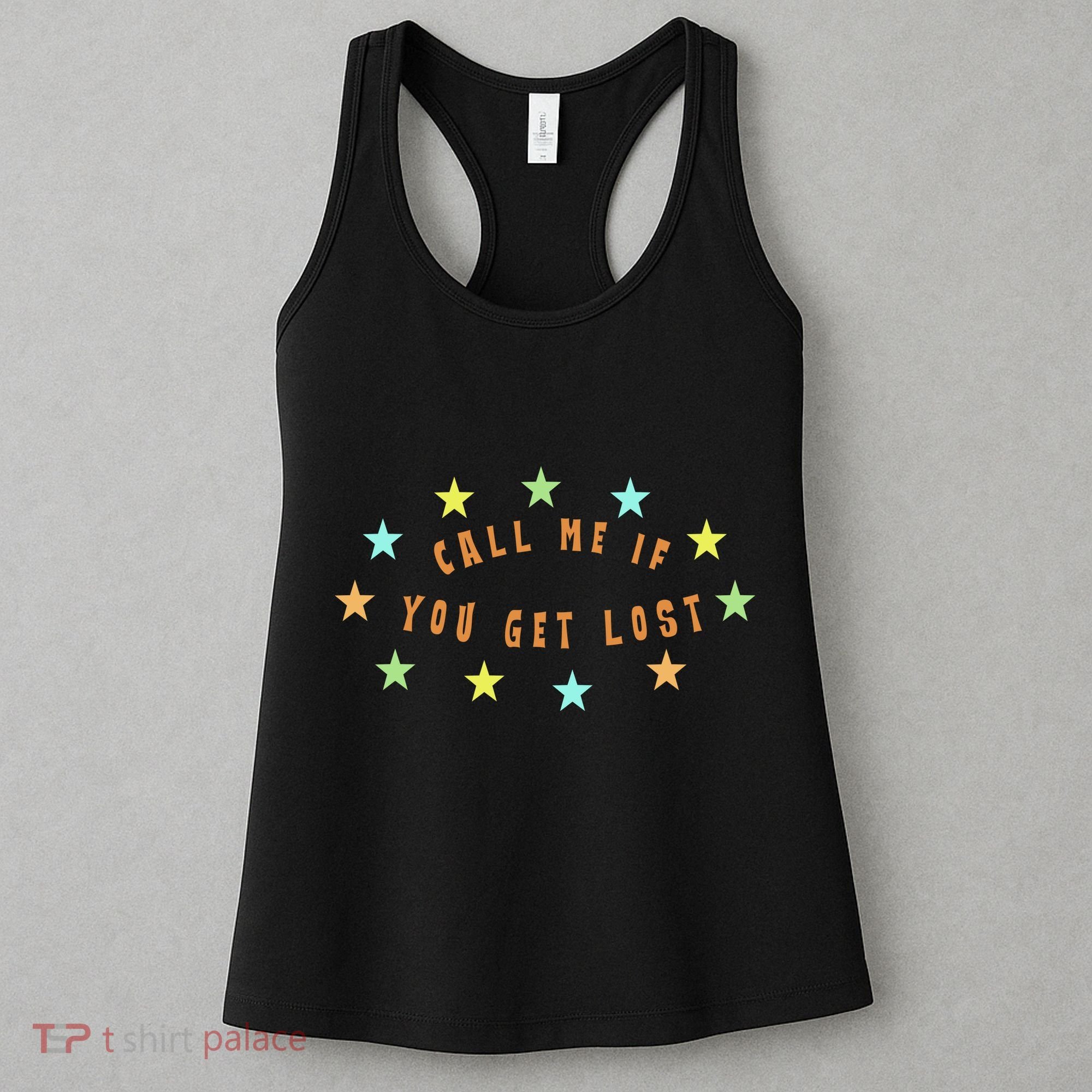 Call Me If You Get Lost Star Women's Tank Top