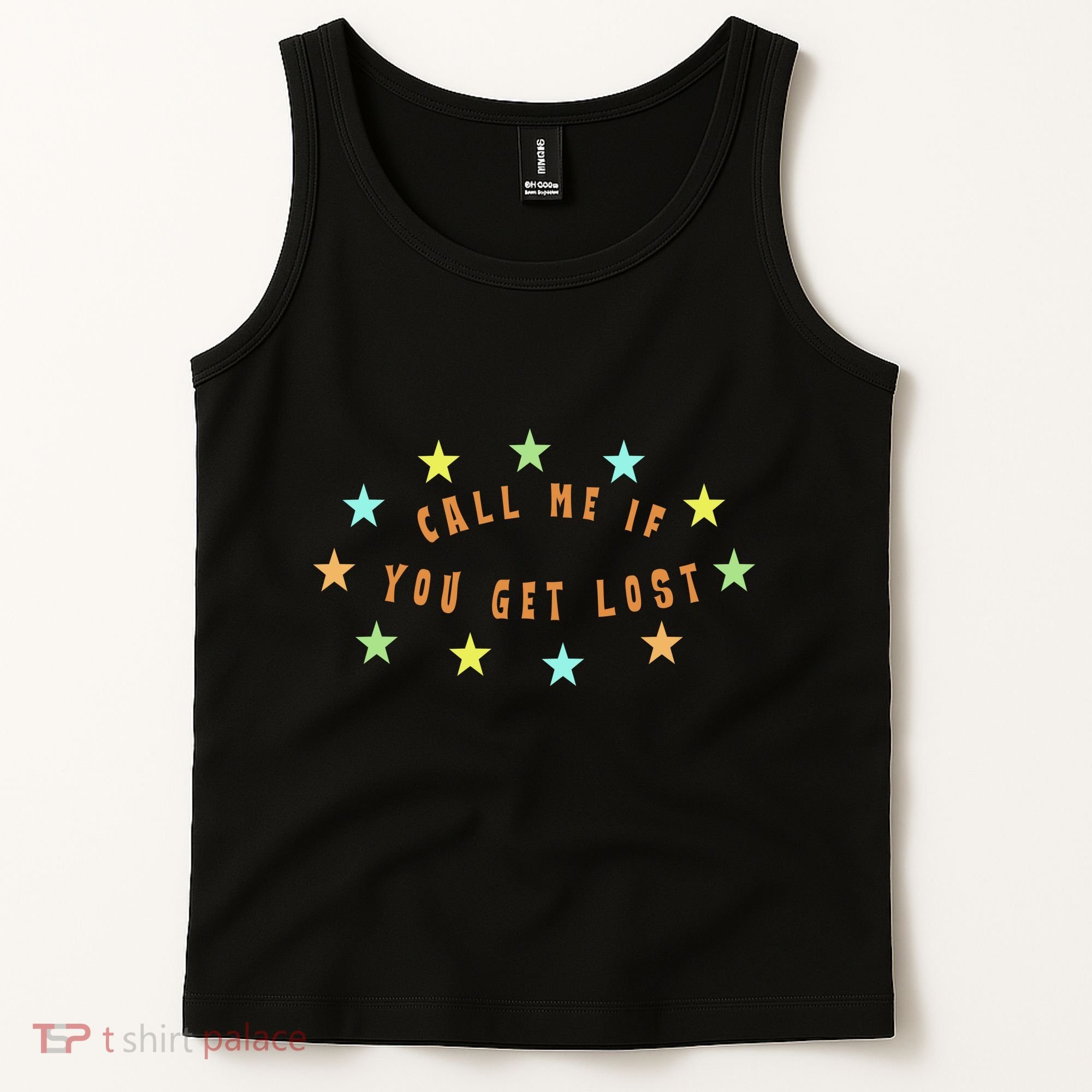 Call Me If You Get Lost Star Tank Top