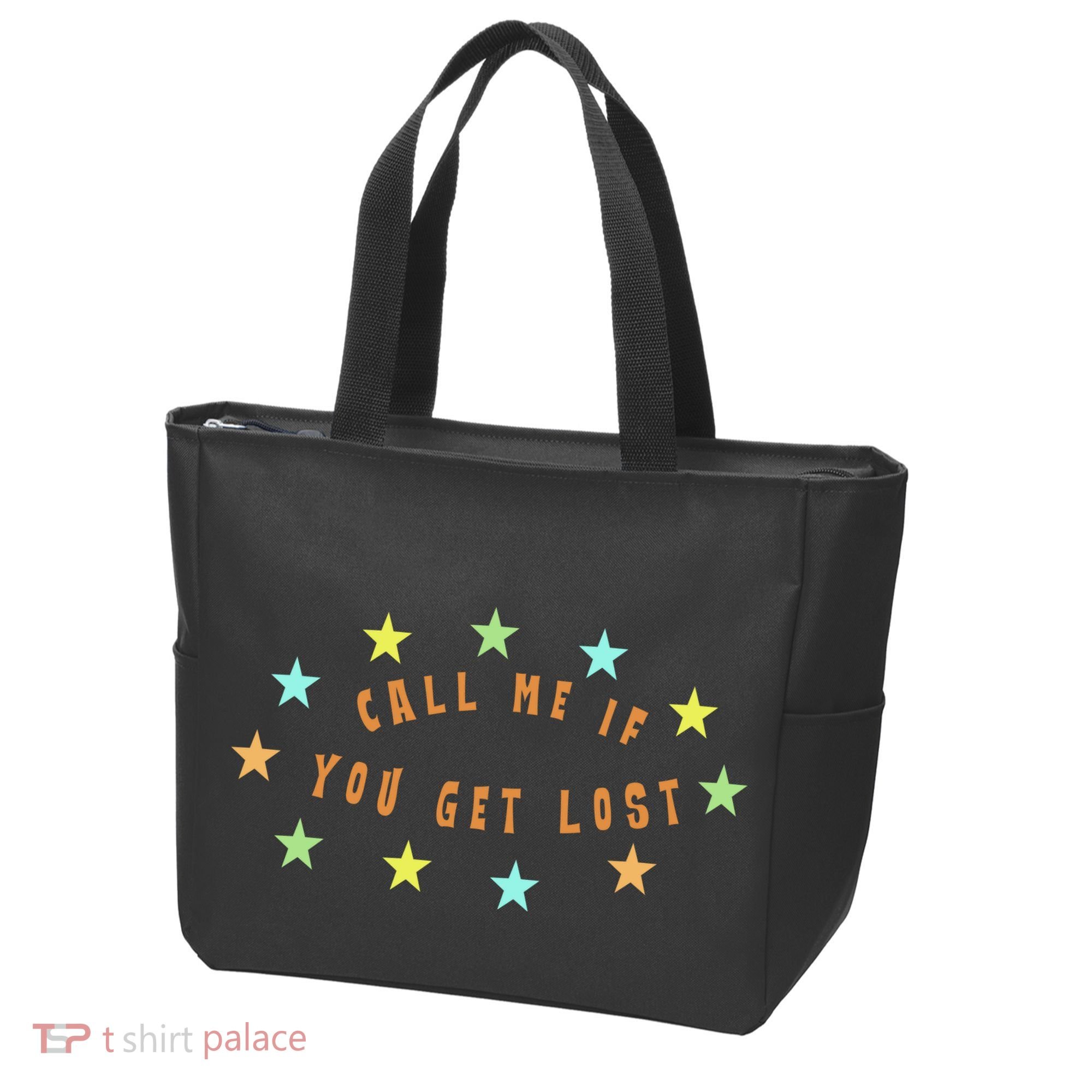 Call Me If You Get Lost Star Tote Bag