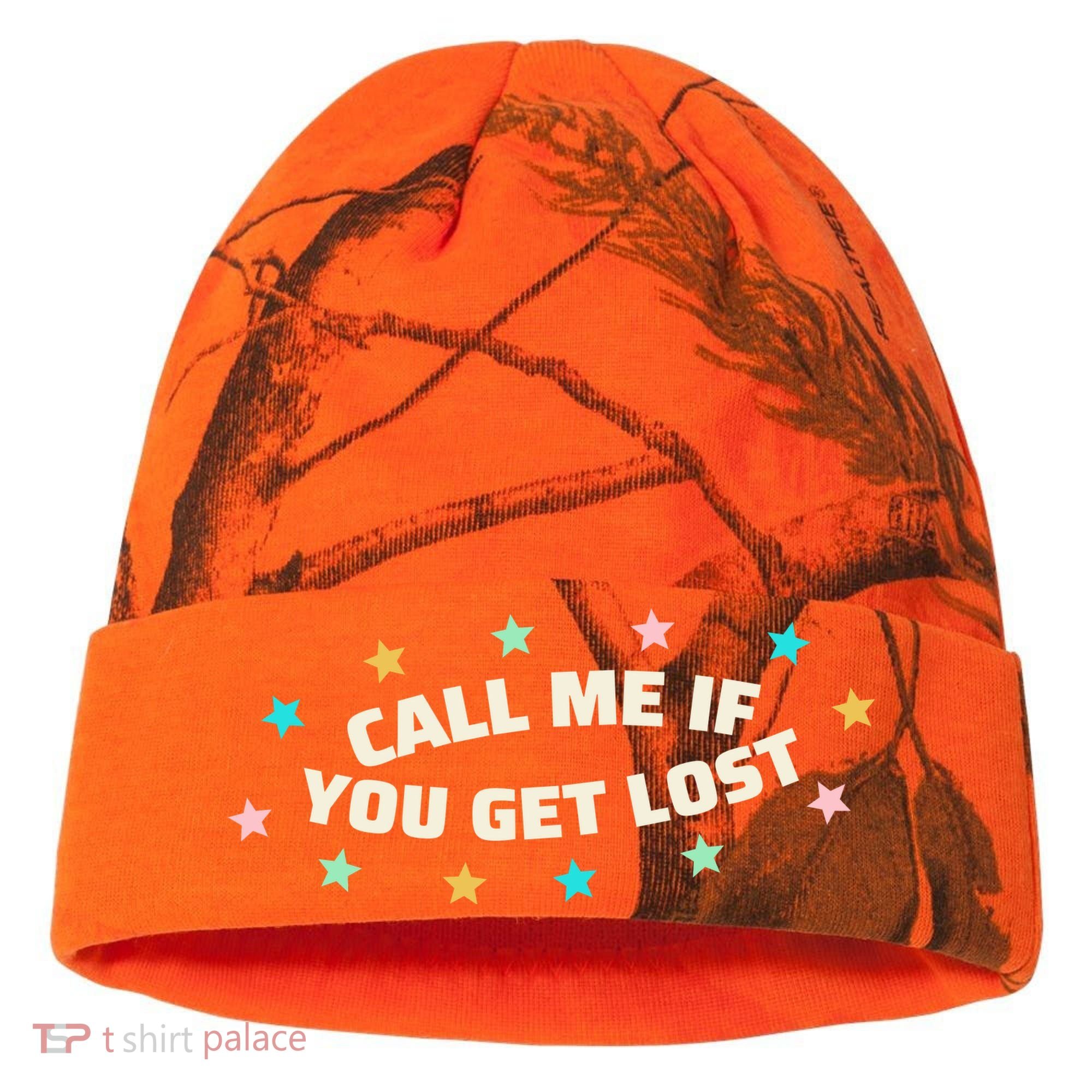Call Me If You Get Lost Kati Licensed 12" Camo Cuffed Beanie