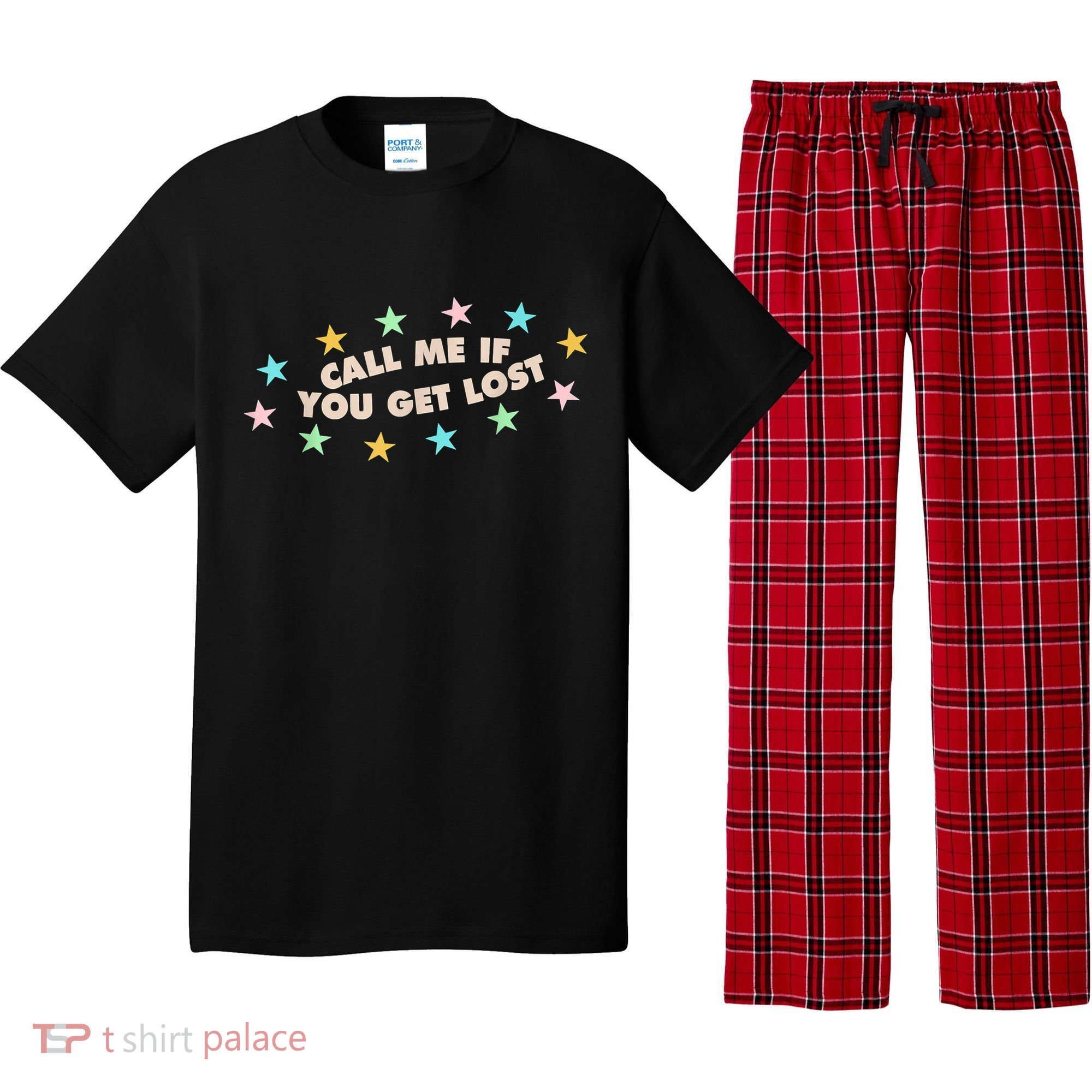 Call Me If You Get Lost Trendy Costume Pajama Set