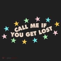 Call Me If You Get Lost Trendy Costume Hat thumb 2