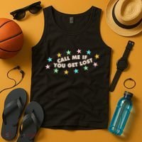 Call Me If You Get Lost Trendy Costume Tank Top thumb 4