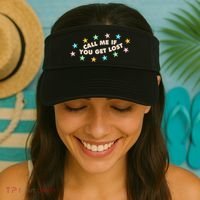 Call Me If You Get Lost Trendy Costume Visor thumb 2
