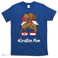 Croatian Mom International Croatia Flag Mothers Day Gift T-Shirt thumb 0