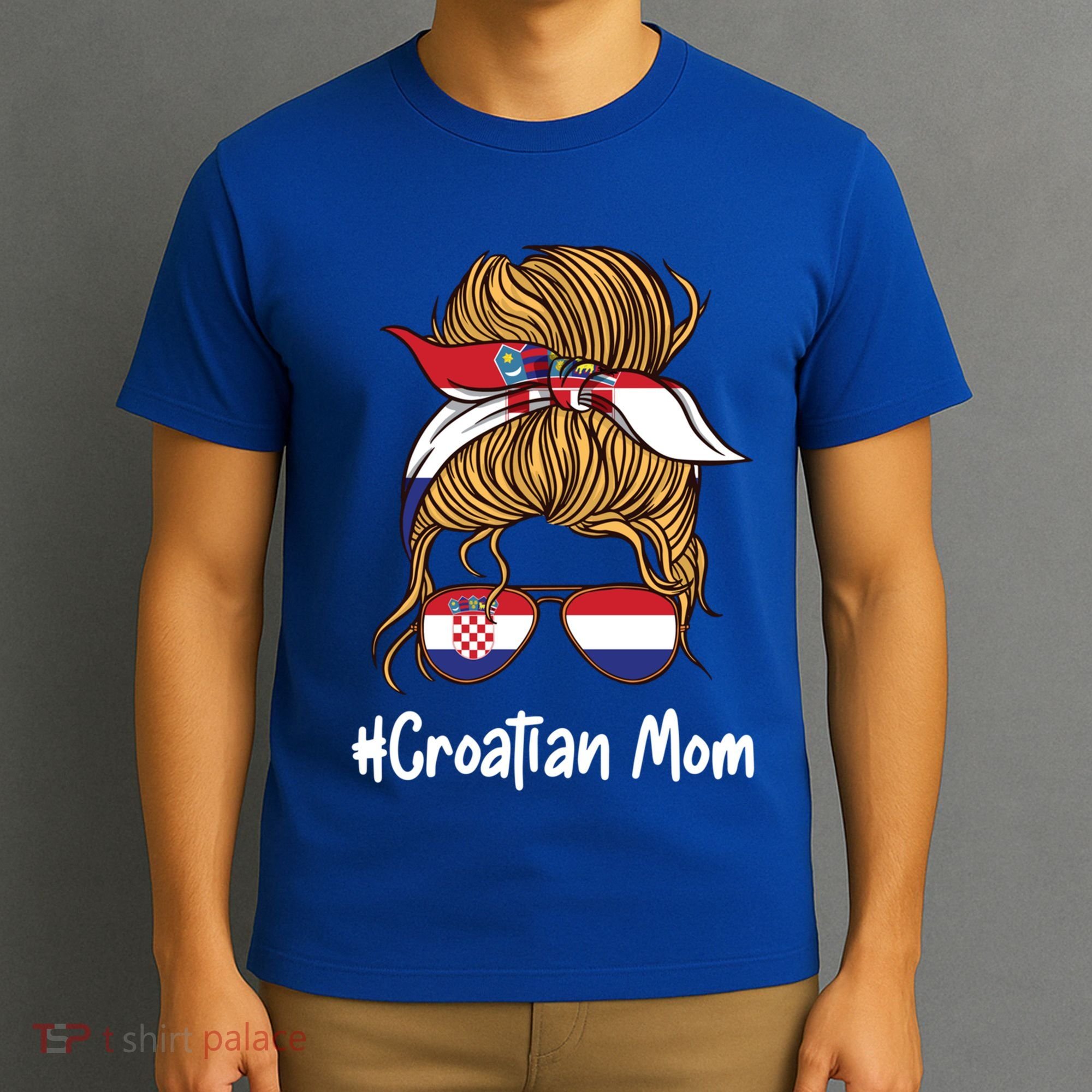 Croatian Mom International Croatia Flag Mothers Day Gift T-Shirt