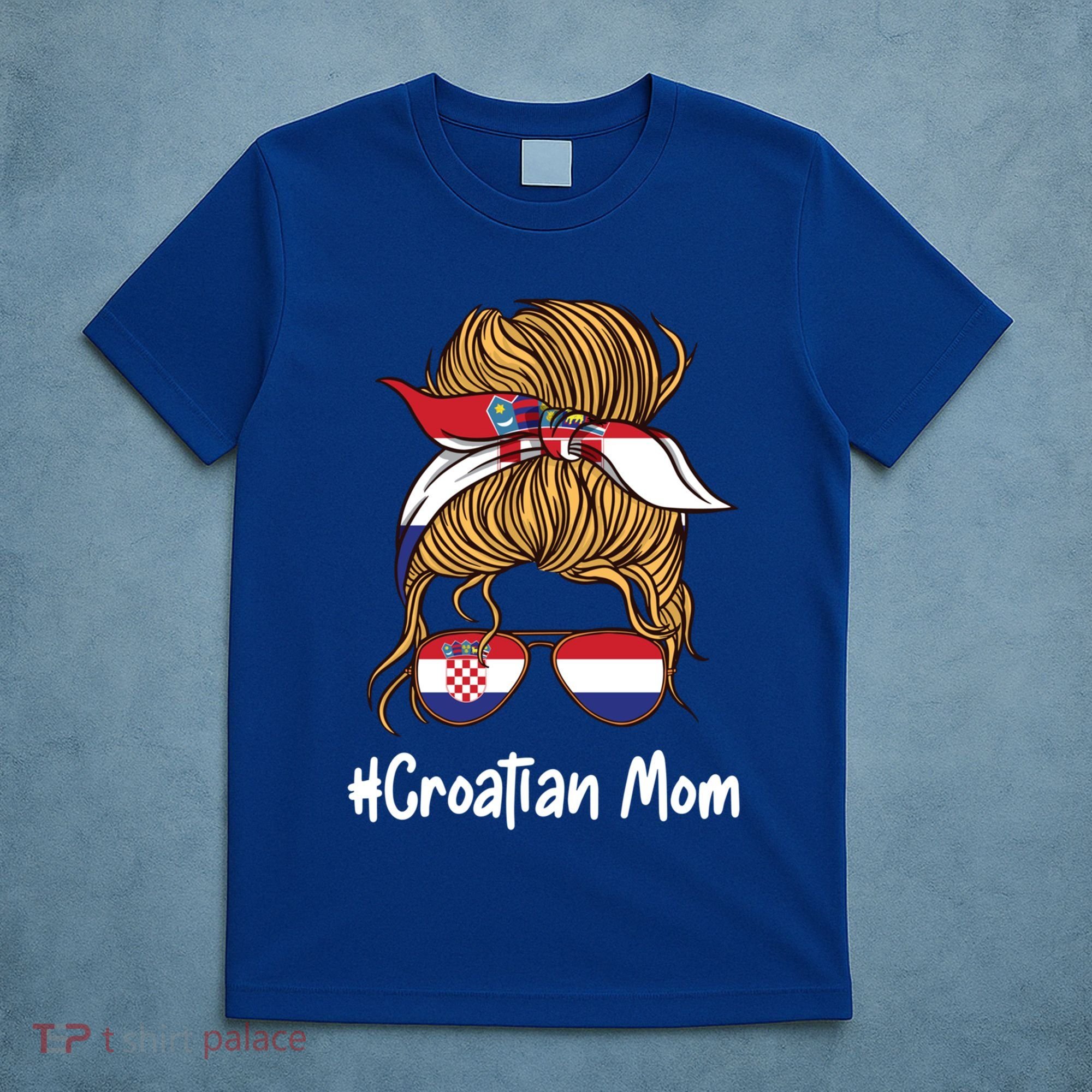 Croatian Mom International Croatia Flag Mothers Day Gift T-Shirt