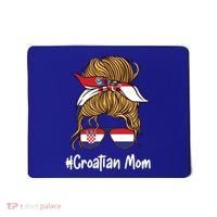 Croatian Mom International Croatia Flag Mothers Day Gift Mousepad thumb 0
