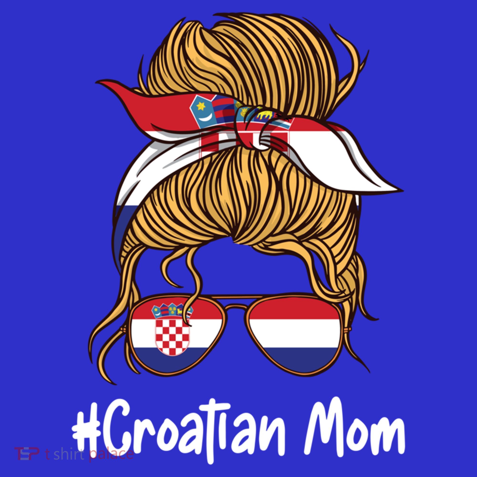 Croatian Mom International Croatia Flag Mothers Day Gift Mousepad