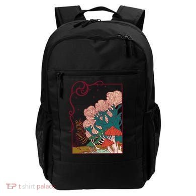 Cool Mushrooms Illustration Backpack