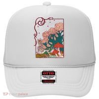 Cool Mushrooms Illustration Hat thumb 0