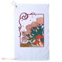 Cool Mushrooms Illustration Golf Towel thumb 0
