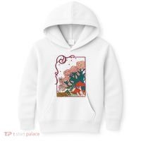 Cool Mushrooms Illustration Kids Hoodie thumb 0