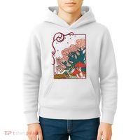 Cool Mushrooms Illustration Kids Hoodie thumb 4