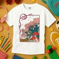 Cool Mushrooms Illustration Kids T-Shirt thumb 3