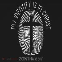 Christian My Identity Is In Jesus Christ Bible Verse Faith Baby Bodysuit thumb 2