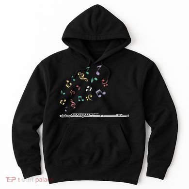Classical Musical Instrument Flutist Gift Flute Hoodie