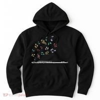 Classical Musical Instrument Flutist Gift Flute Hoodie thumb 0